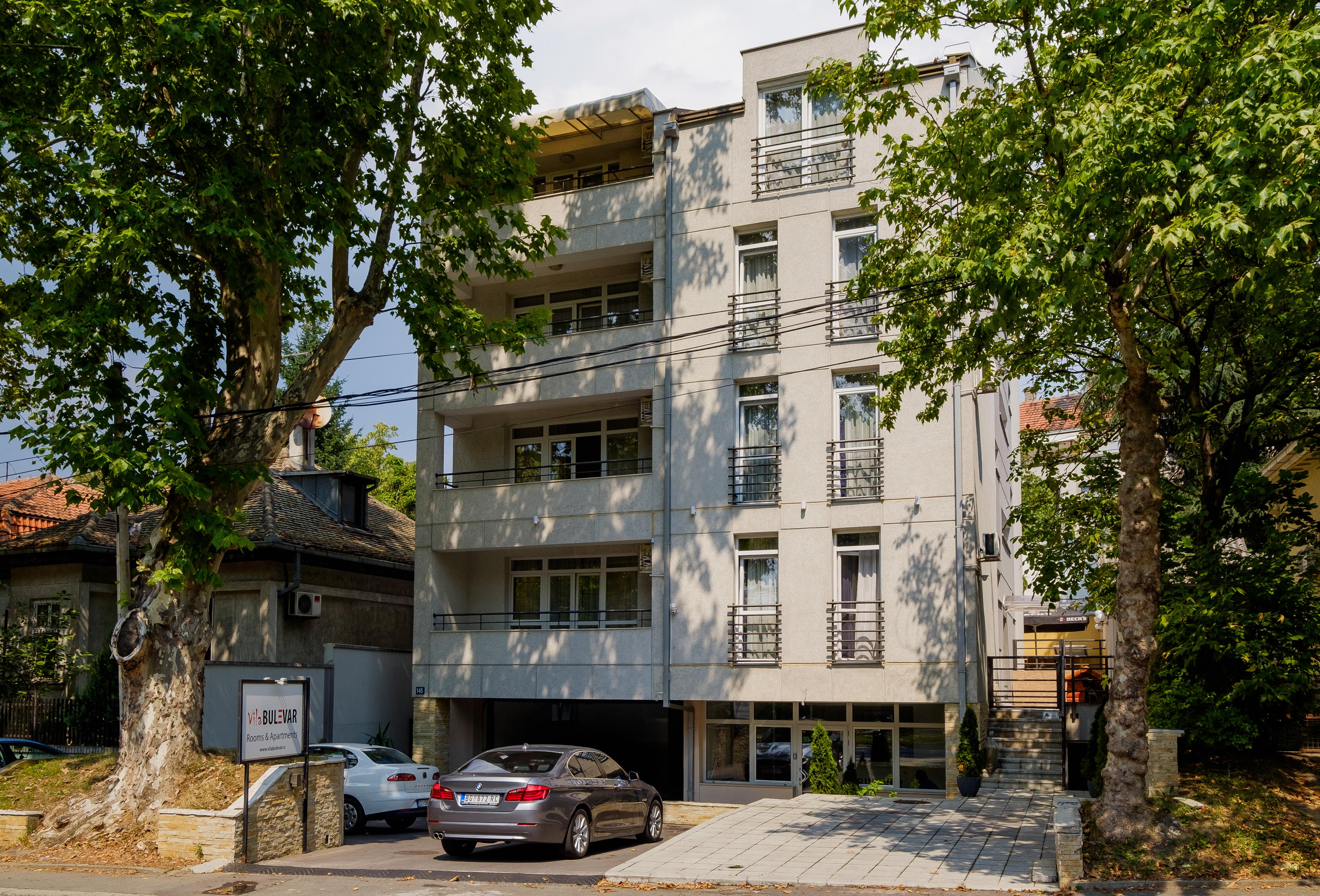 Villa Bulevar Belgrad Exteriör bild