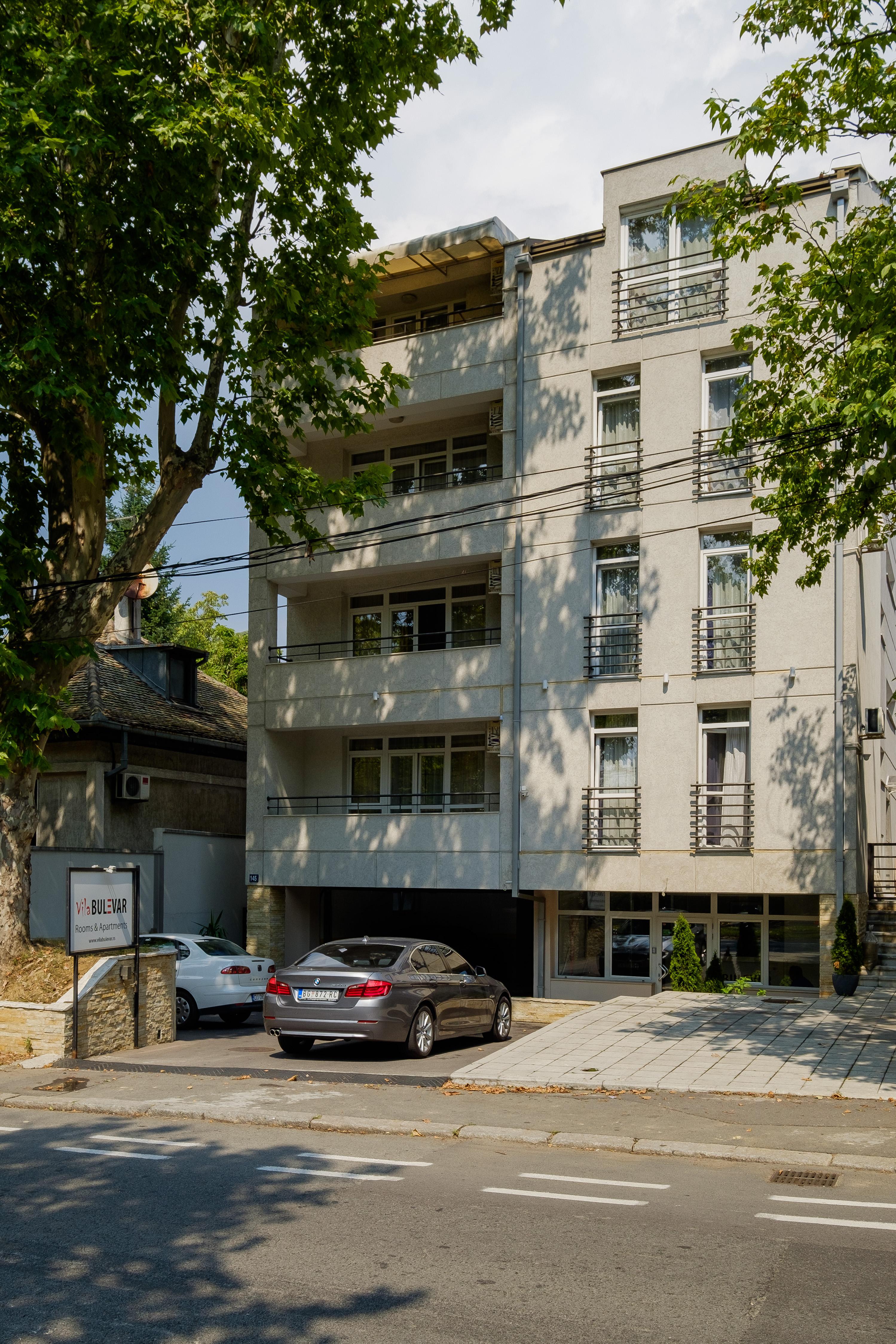 Villa Bulevar Belgrad Exteriör bild